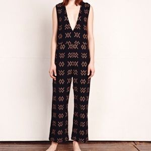 Ace&Jig Sampler Hot Cross Romper sz S M